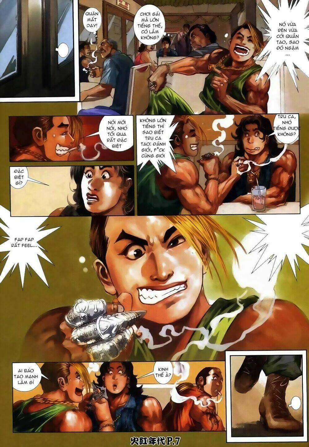 hỏa hồng niên đại hắc cốt đường chapter 111 4