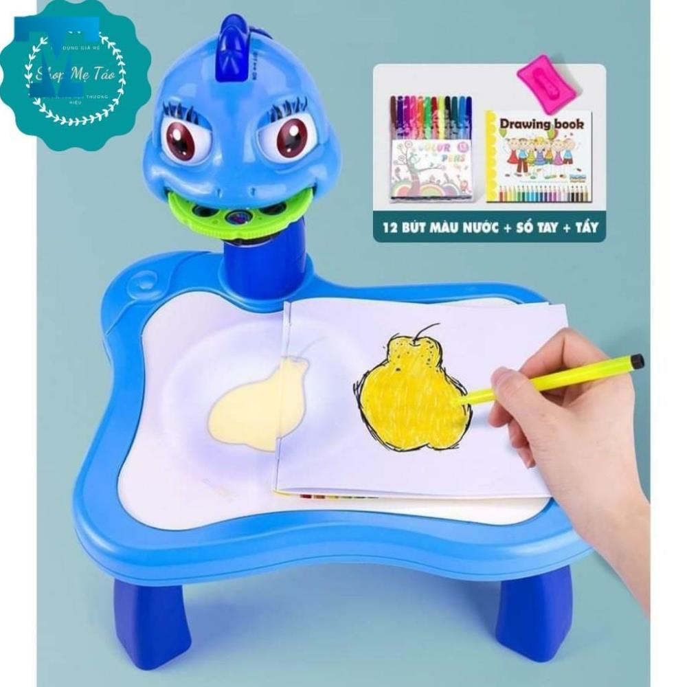 BÀN VẼ CÓ ĐÈN CHIẾU SÁNG THÔNG MINH CHO BÉ - BỘ ĐÈN BÀN MÁY CHIẾU HỌC VẼ THÔNG MINH BẢNG VẼ CHIẾU THIẾU NHI