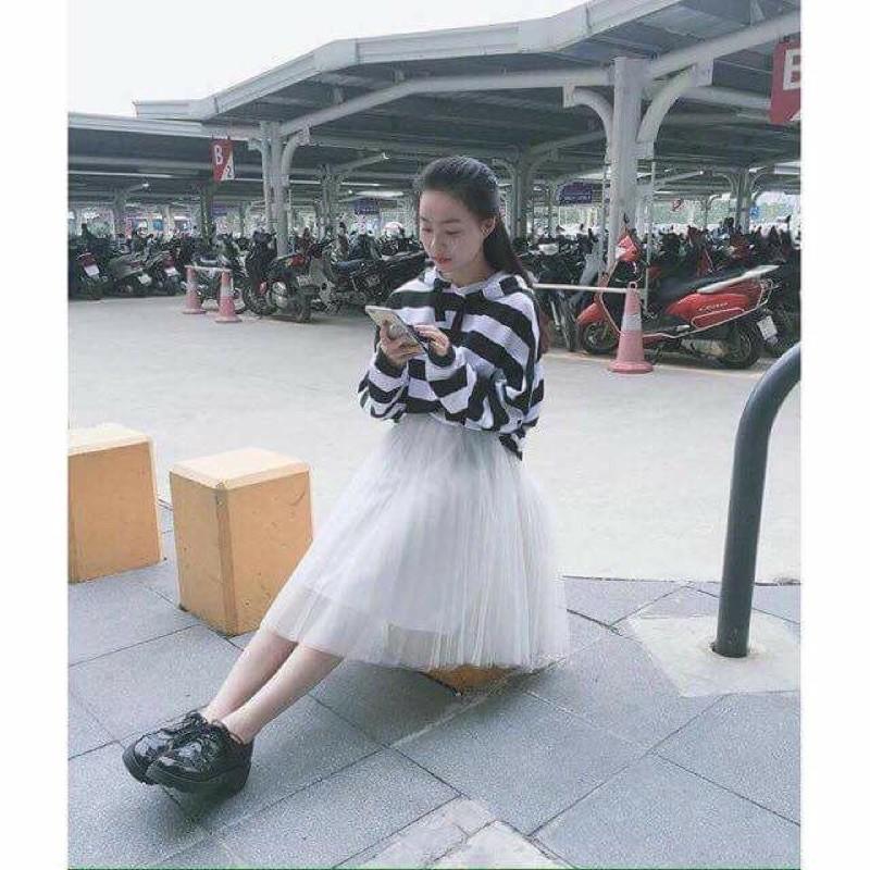 Chân váy lưới tutu 3 màu