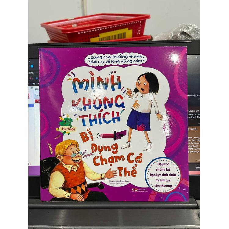 Sách Cùng con trưởng thành - Mình không thích bị trấn lột - Bài học về sự dũng cảm - Dạy trẻ chống lại bạo lực tinh thần - Tránh xa tổn thương