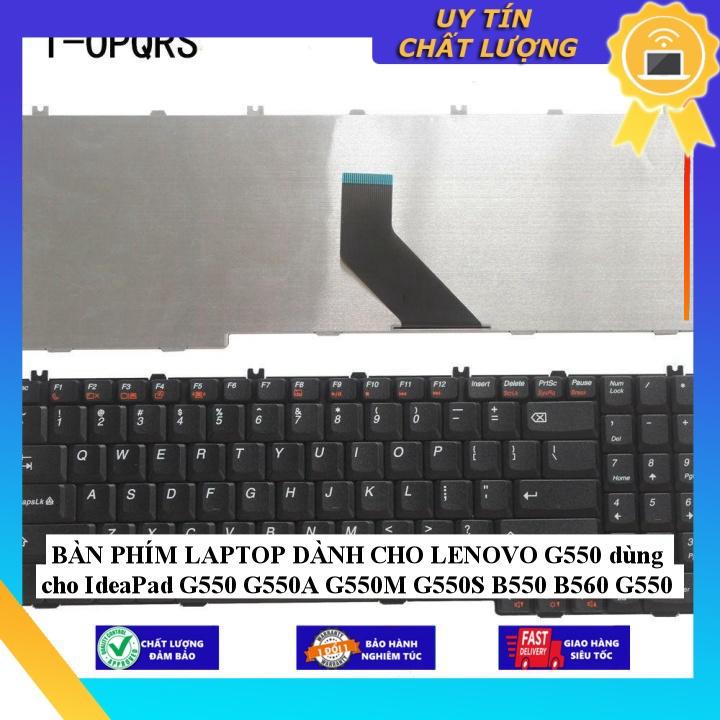 BÀN PHÍM LAPTOP dùng cho LENOVO G550 dùng cho IdeaPad G550 G550A G550M G550S B550 B560 G550 - Hàng Nhập Khẩu New Seal