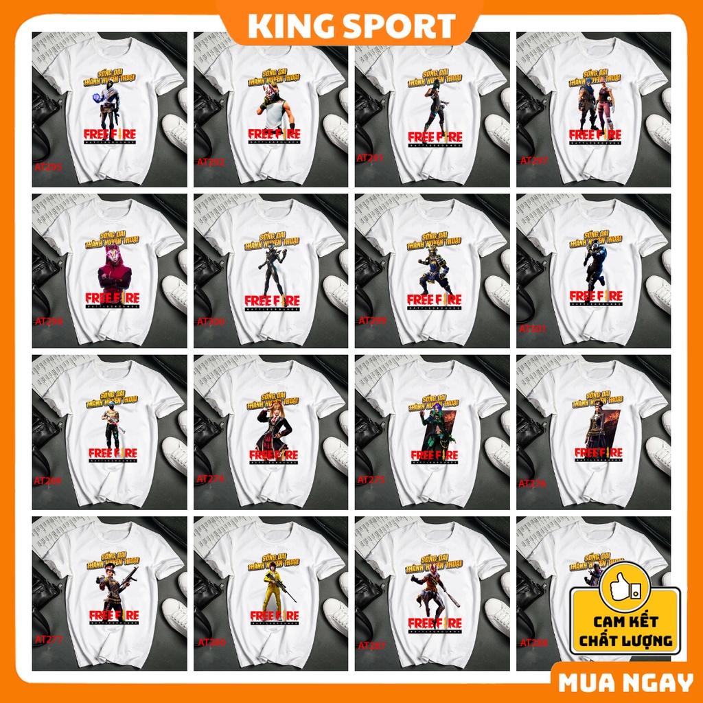 Áo thun nam nữ form rộng tay ngắn cổ tròn unisex vải thun mềm mịn thoáng mát đẹp cao cấp KING SPORT