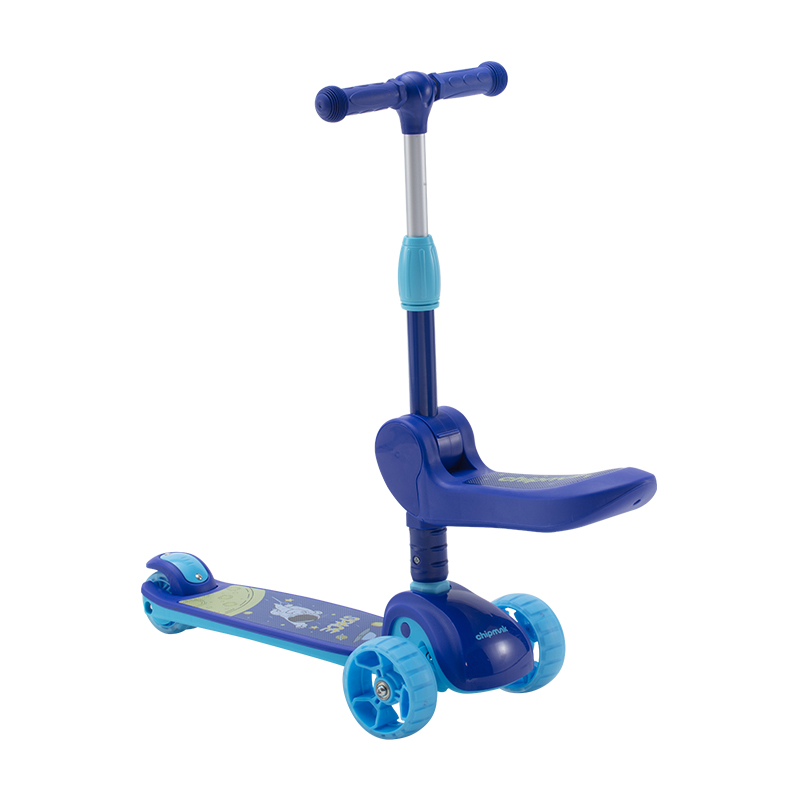 Xe Trượt SCOOTER 3 Bánh Chipmunk 2 Trong 1 Màu Xanh CM-S2B