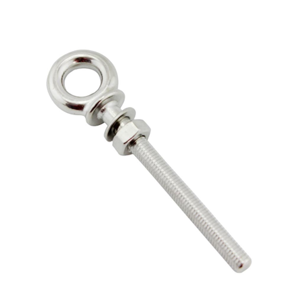 4pcs M8 Long  Eye  Harness Point Boat Fitting Hardware