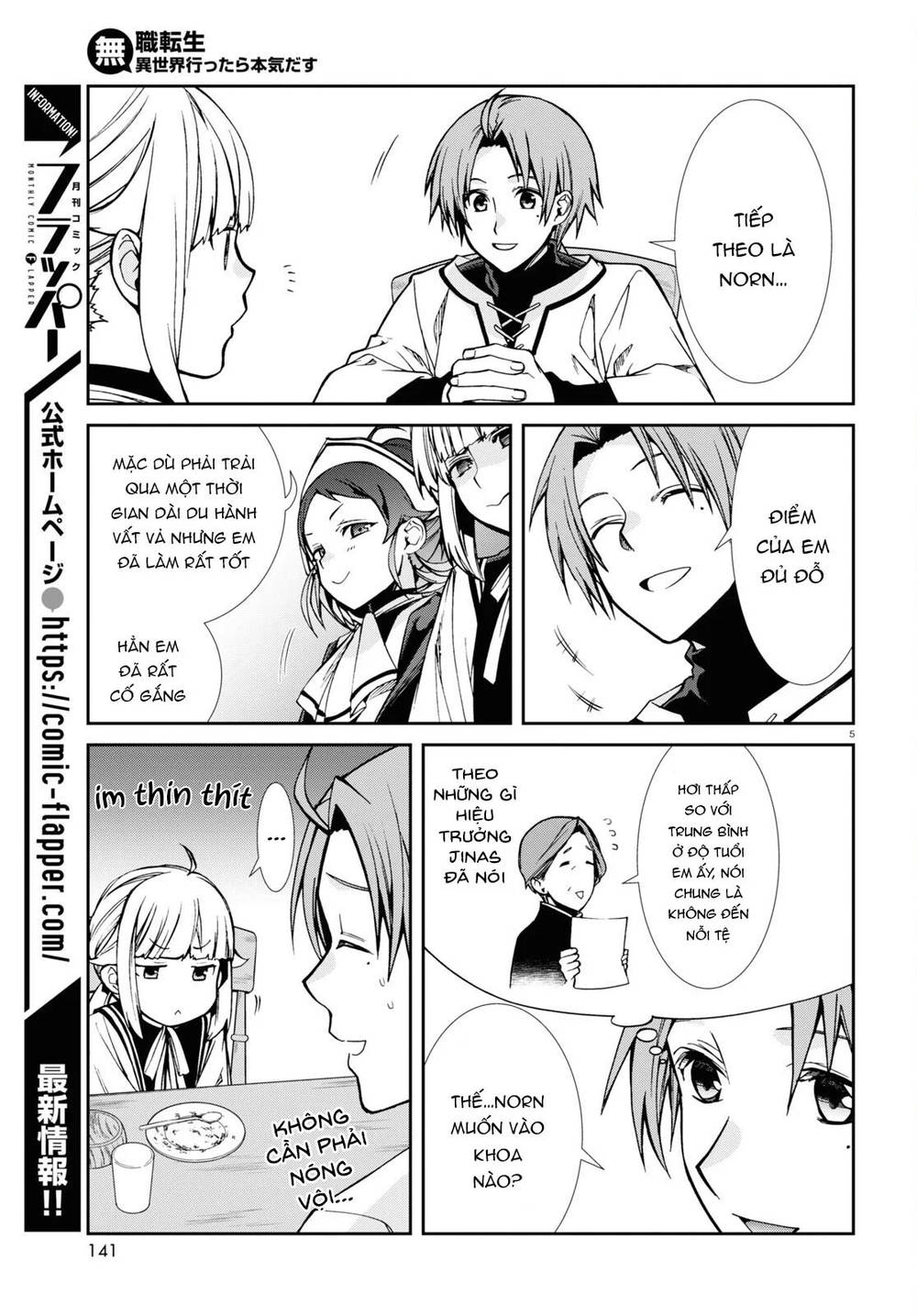 thất nghiệp chuyển sinh - làm lại hết sức chapter 90 5