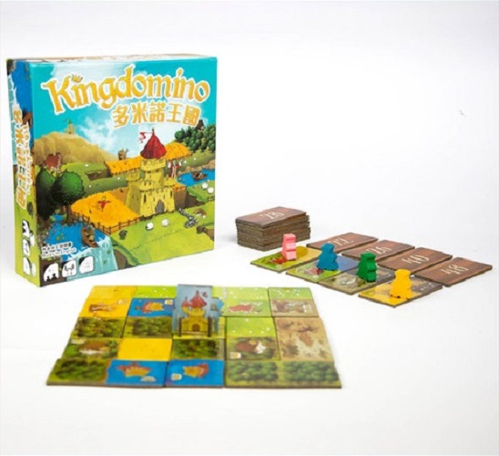 Trò Chơi Boardgame King Domino Hộp Cứng Chất Lượng Cao