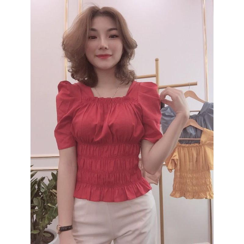 - ÁO SƠ MI KIỂU SANG CHẢNH - SƠ MI KIỂU ĐẸP - SƠ MI KIỂU HÀN- MINH TUYET SHOP