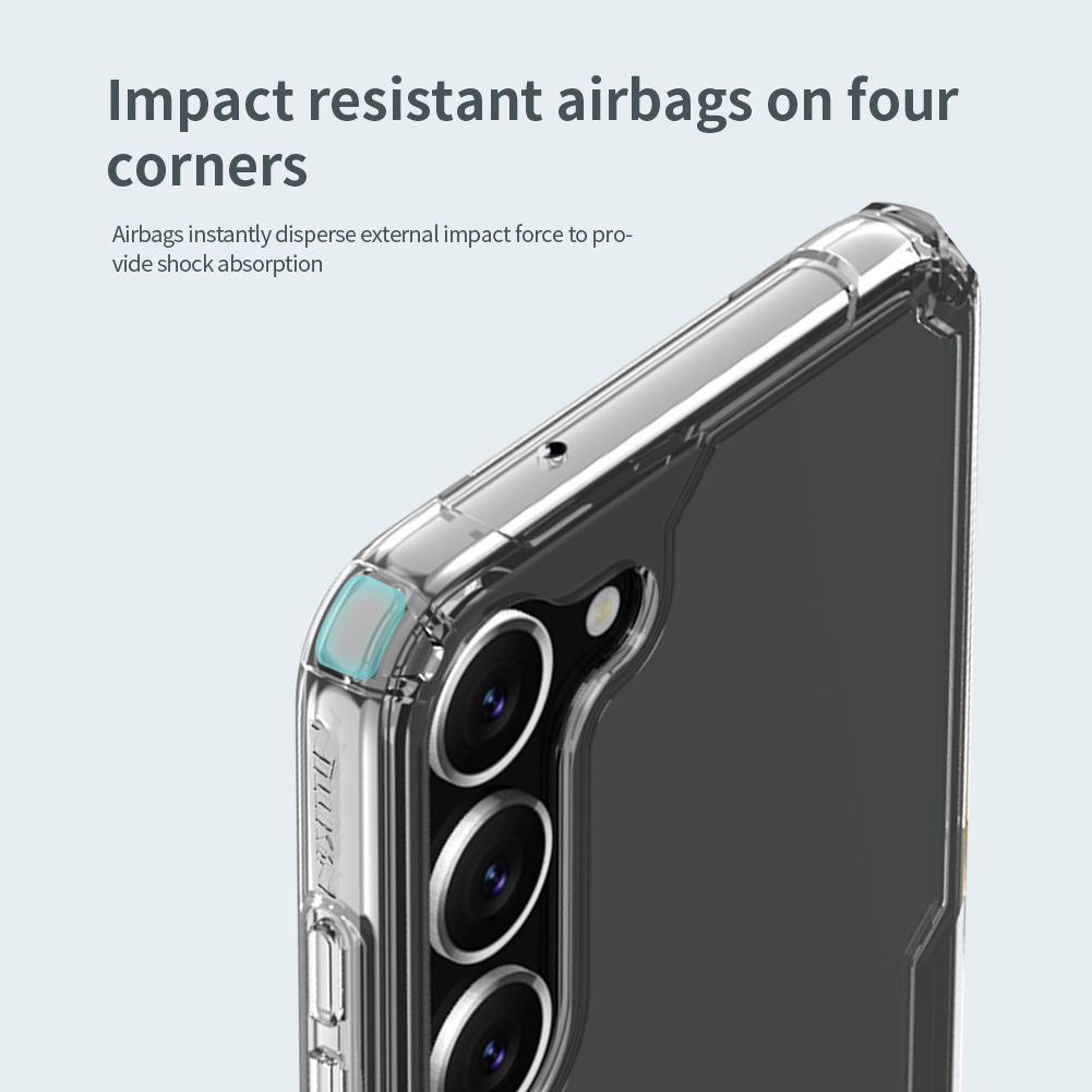 Ốp lưng dành cho Galaxy S23 Plus Nillkin trong suốt- Hàng chính hãng