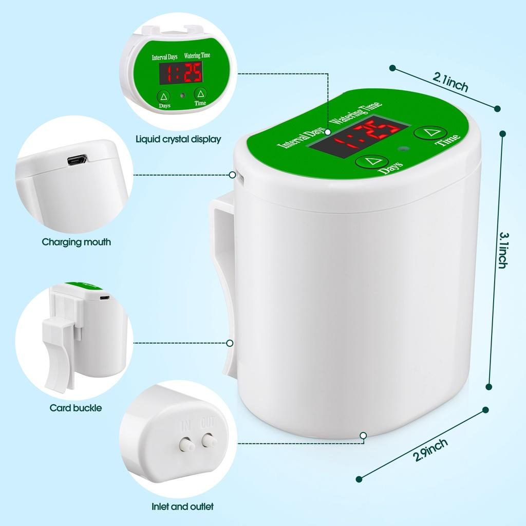 Bộ tưới cây nhỏ giọt tự động chạy pin