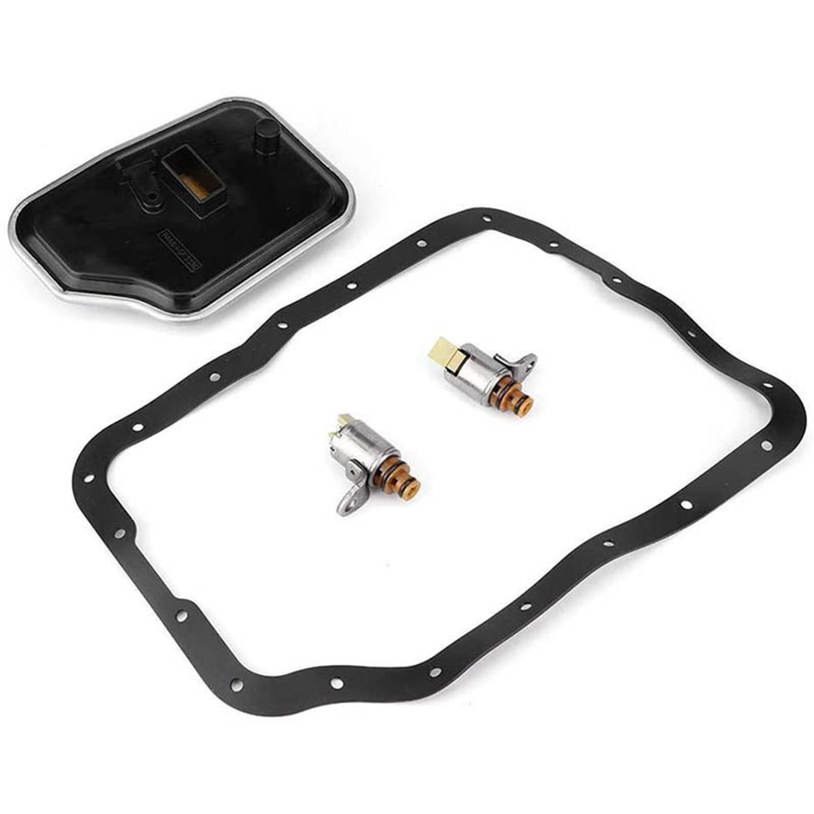 Transmission Solenoid Filter Kit Gasket Pan Kit for 3 5 6 4F27E