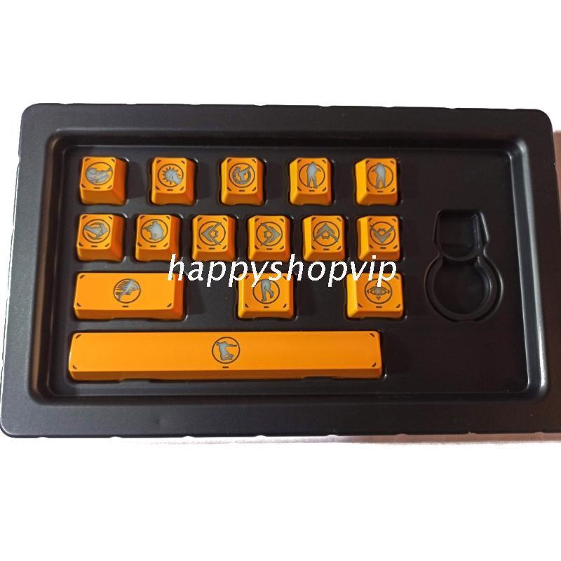 HSV 15 keys E-BLUE ABS Backlight Keycap Mechanical Keyboard Keycap for CS GO PUBG with free key cap puller