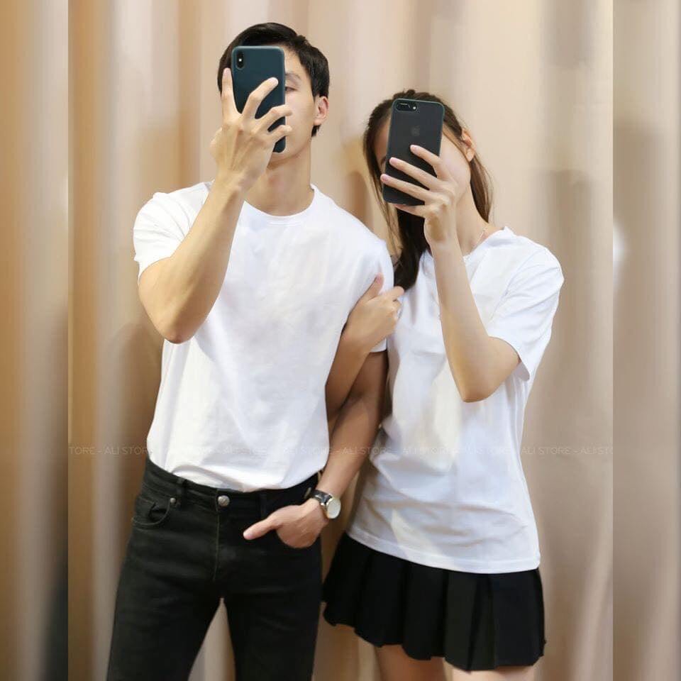 Áo thun trắng đen Camus xuất Hàn cho nữ