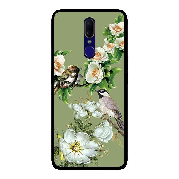 Ốp lưng dành cho Oppo F11 Couple Chim - Hàng chính hãng
