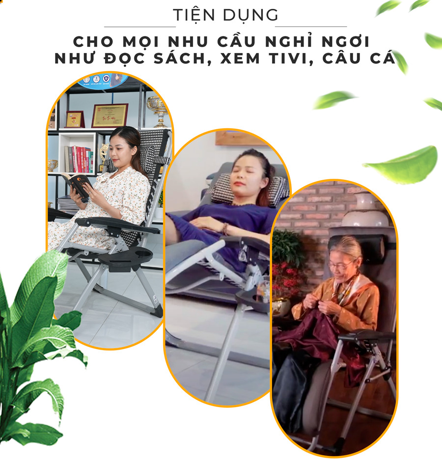 GHẾ BỐ XẾP THƯ GIÃN CAO CẤP HAKAWA HK-G21P NEW - HÀNG CHÍNH HÃNG