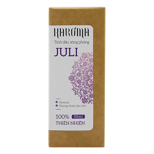 Combo Tinh Dầu Xông Phòng Juli Karoma (50ml) + Tinh Dầu Bạc Hà Karoma (50ml)