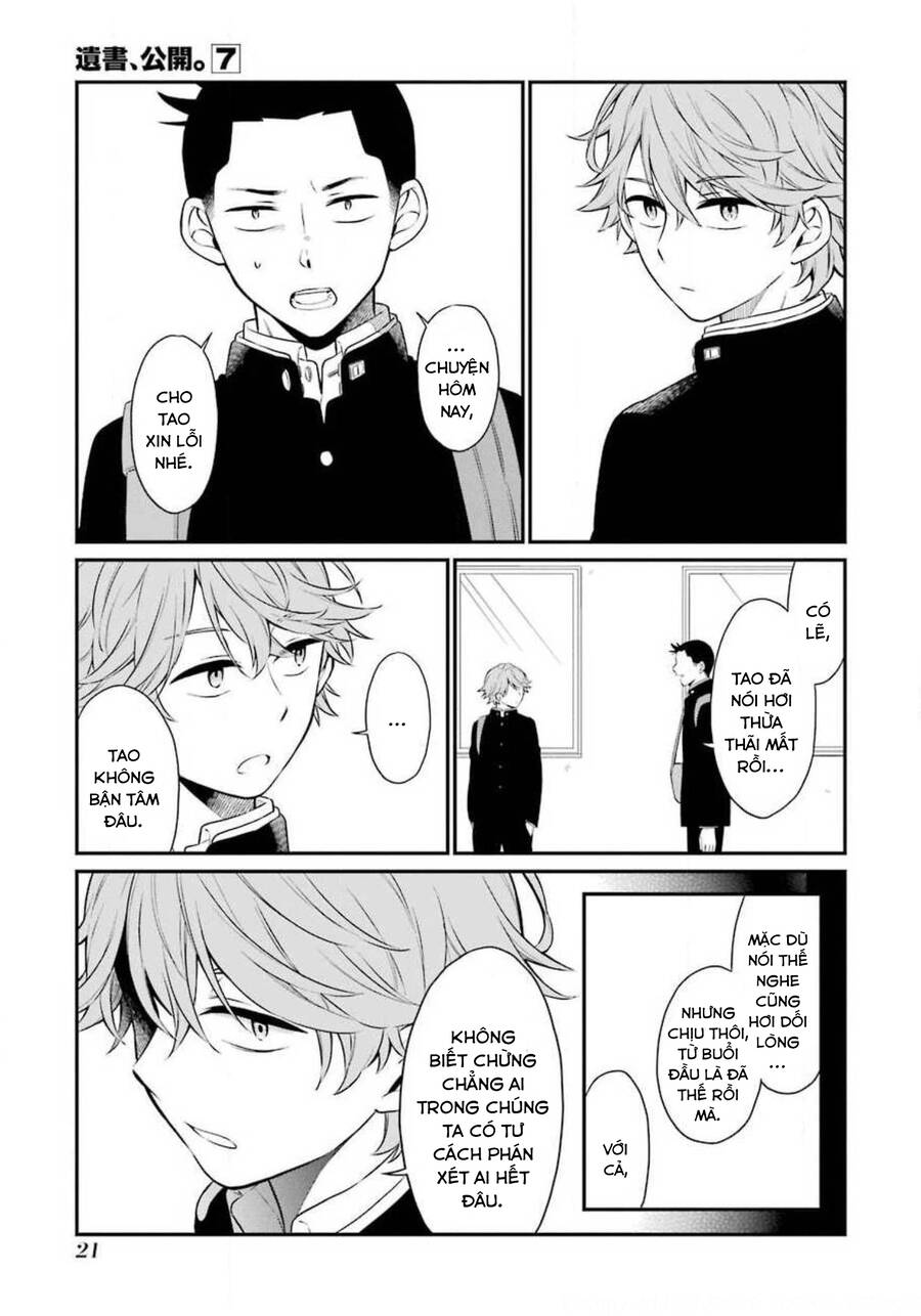 di thư trên bàn chapter 33 23