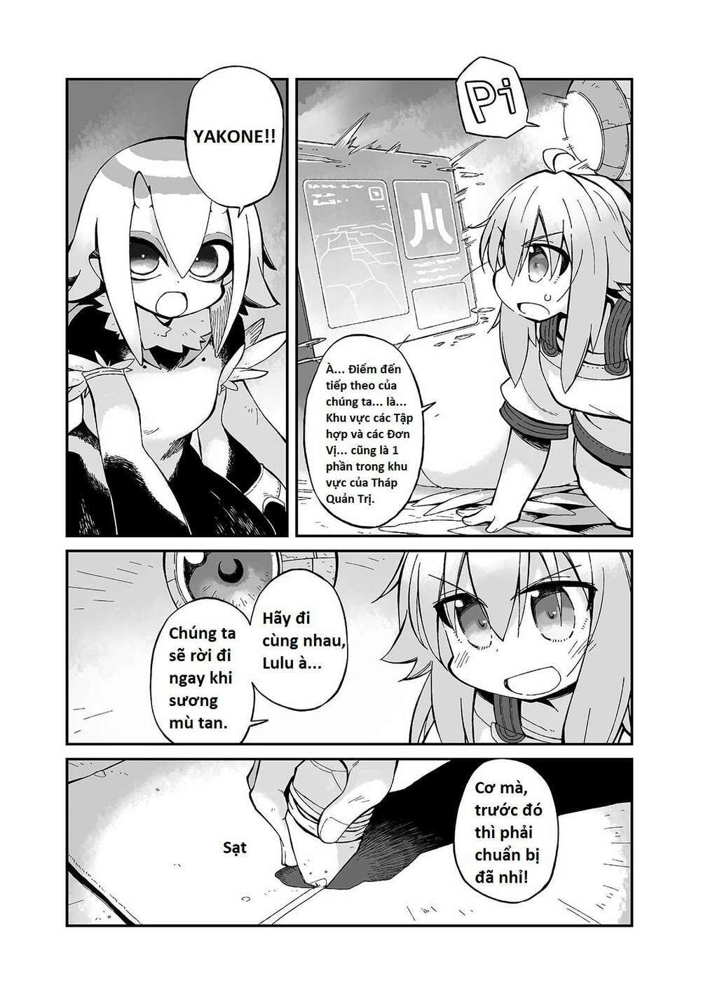 ngay cả khi hậu tận thế, thật hạnh phúc vẫn còn được sống... chapter 10 20