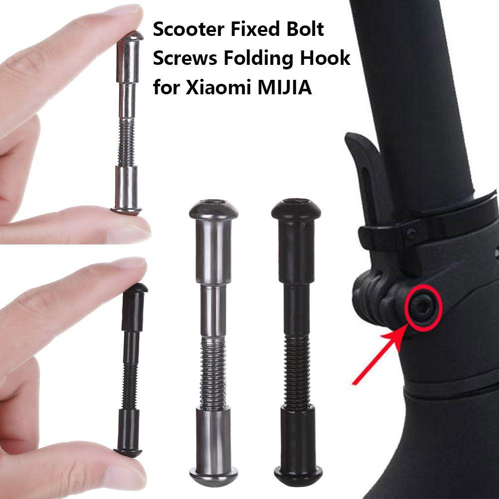 Bản lề Bolt Sửa chữa khóa thép cứng Khóa cố định Hook Folding Bolt For Xiaomi Mijia M365 Bộ phận xe tay ga M365 gấp Pothook Color: 3
