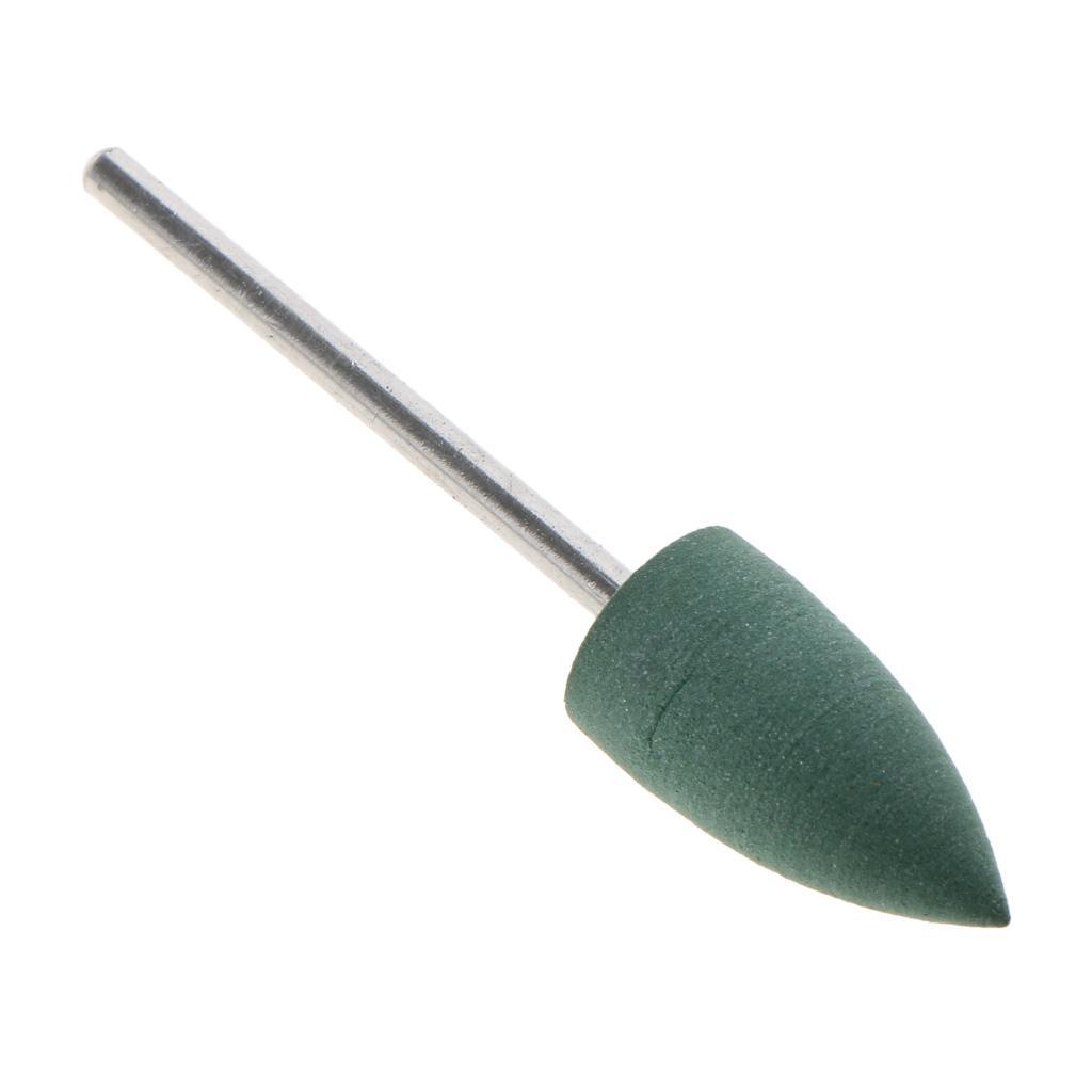 10 Pieces 2.35mm Resin Base Burs Rotary Drill Polisher Set