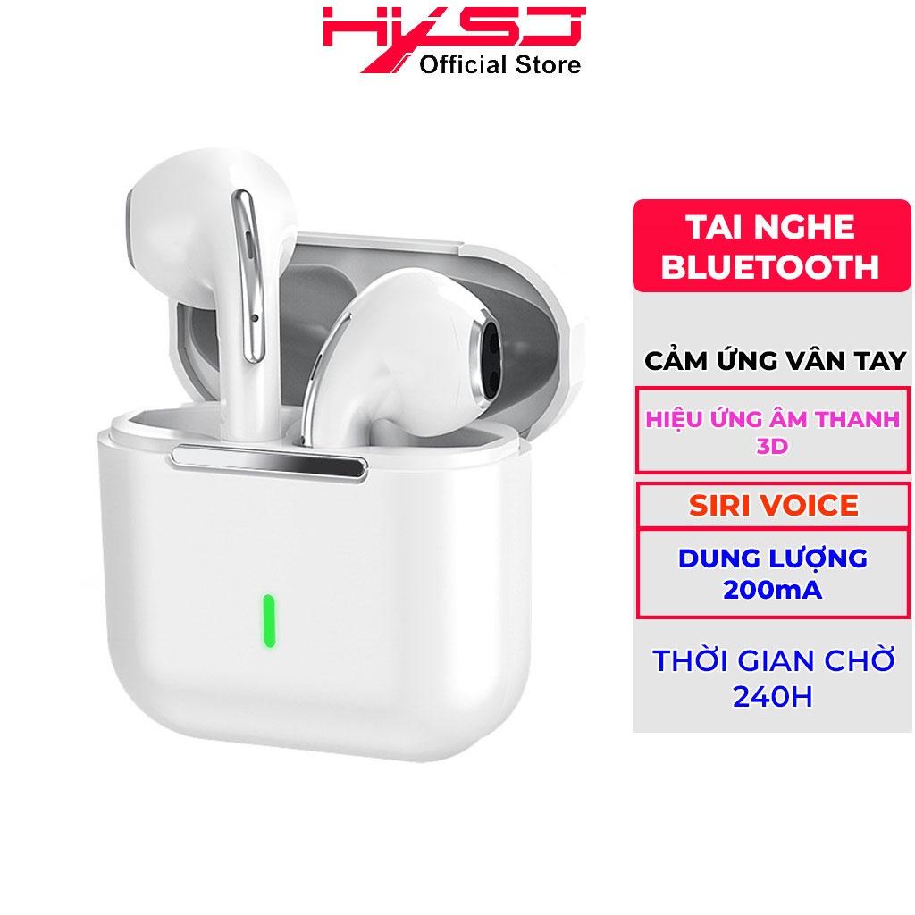 Tai nghe bluetooth HXSJ AIR-S4 âm thanh cực chất, cảm ứng vân tay, siri hội thoại, nghe đơn nghe đôi - Hàng Chính Hãng