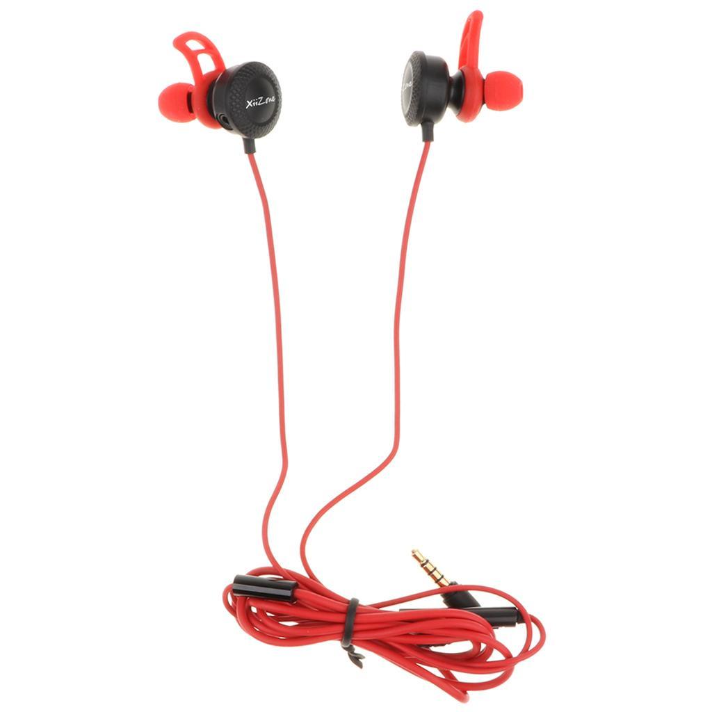 3.5mm Earphone Noise Isolating In Ear Headphone Wired Game Headset