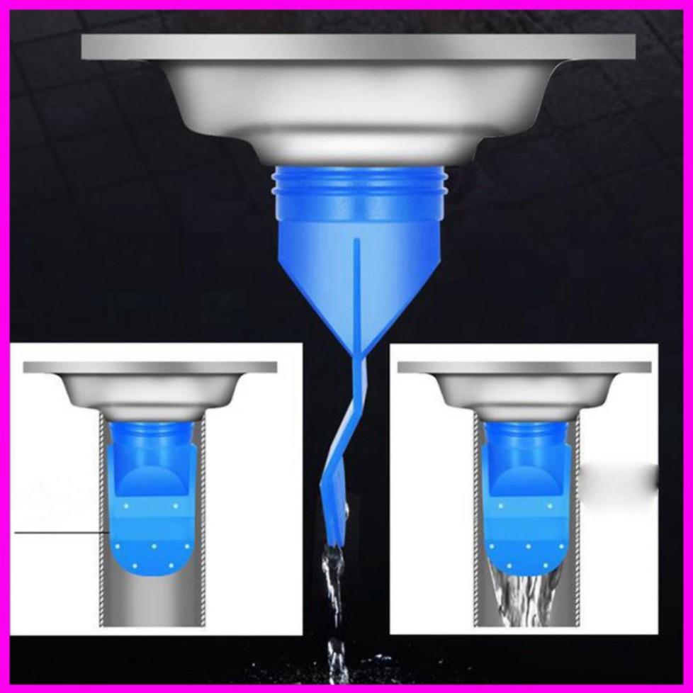 Nắp Bịt Ống Cống,Nắp Chặn Mùi Hôi Từ Cống ĐK 3-5cm