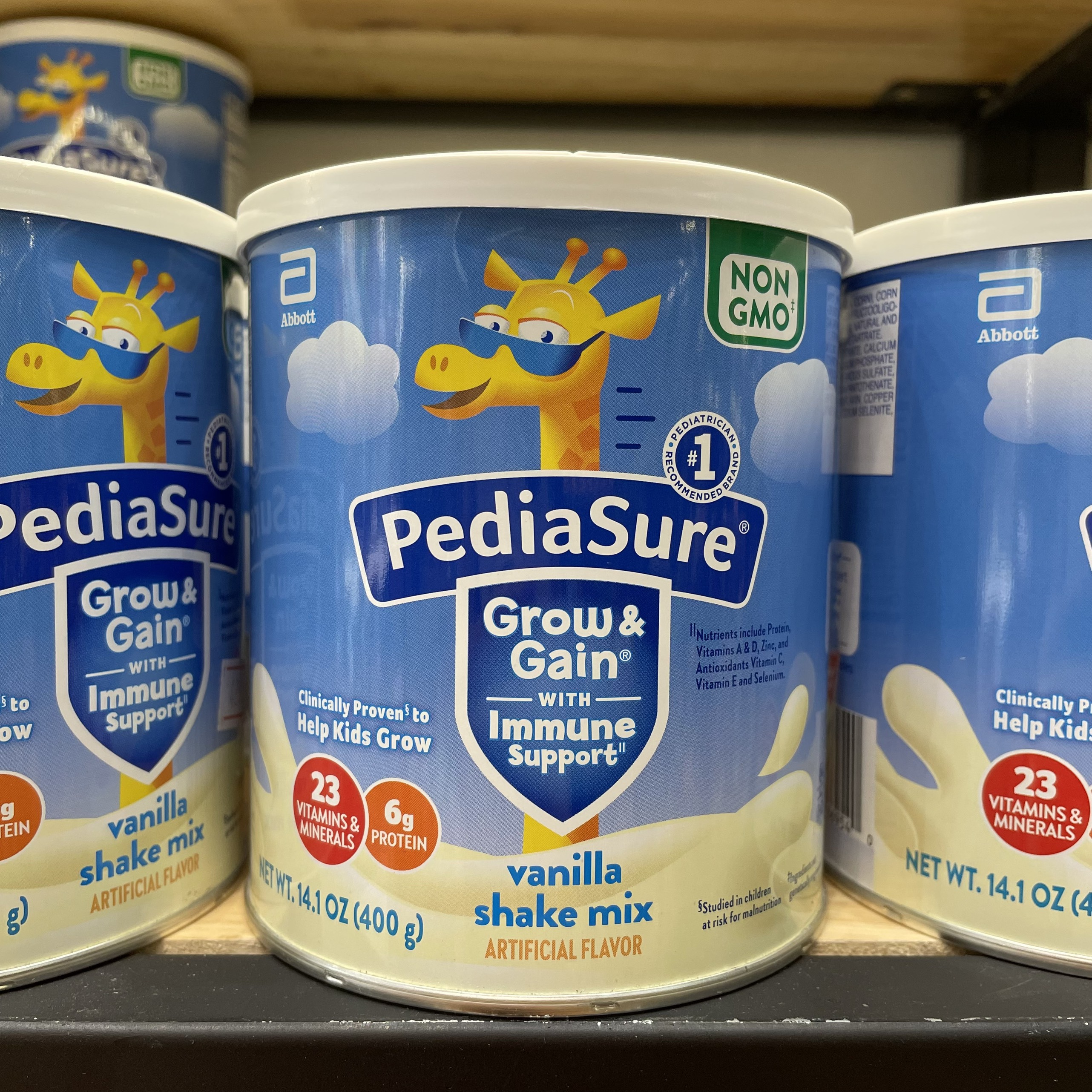 Sữa bột dinh dưỡng PediaSure Grow & Gain hương Vani 400gr