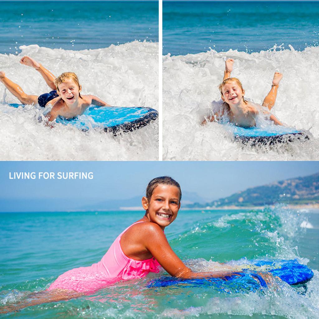 Inflatable Body Board Surfboard Kids Adult Pool Water Slip Slide Board Toys