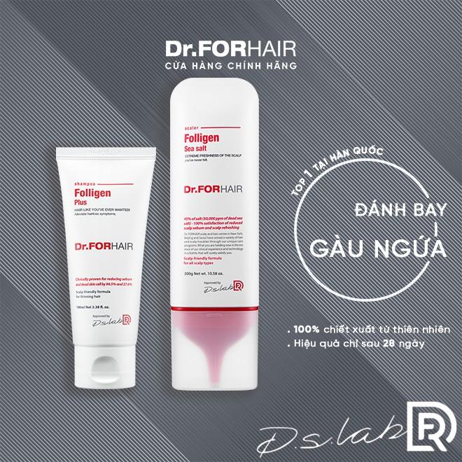 Bộ Dầu Gội Tẩy Tế Bào Chết Dr.FORHAIR/Dr For Hair Sạch Gàu, Giảm Rụng Tóc Và Kích Mọc Tóc