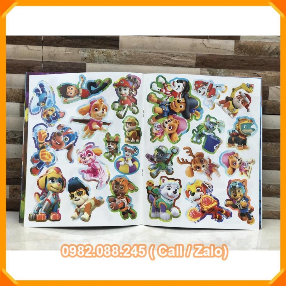 Tập sticker for kids theo các chủ đề  - gia đình doraemon