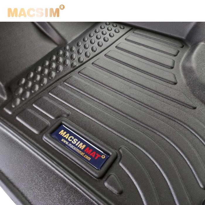 Thảm lót sàn xe ô tô Ford Ranger/ Ford Raptor 2012-2021 Nhãn hiệu Macsim chất liệu nhựa TPE hàng loại 2