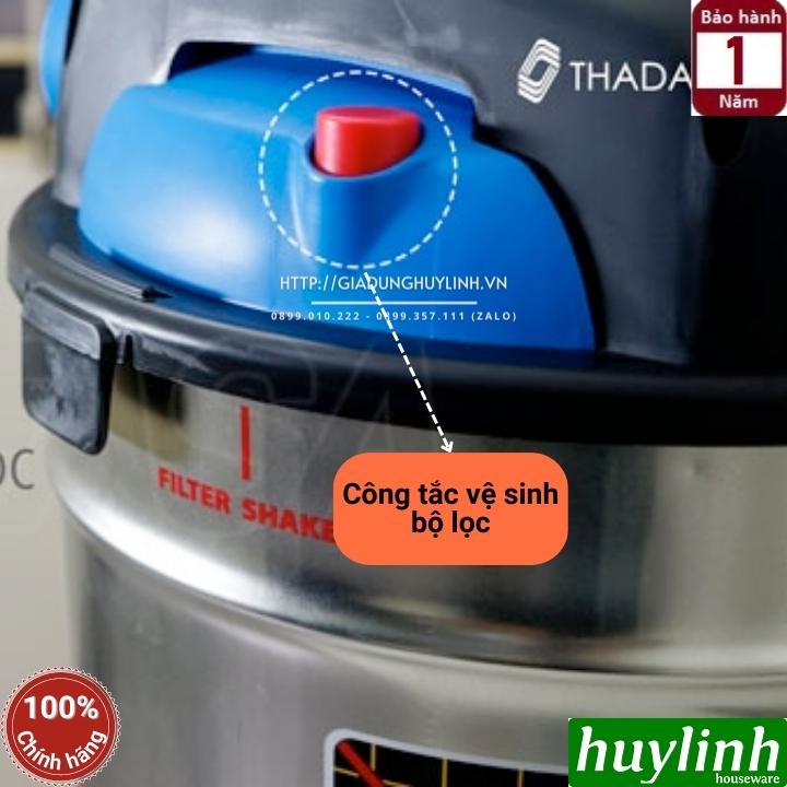 Máy hút bụi 3 chức năng Fasa WS20 - Dung tích 20 lít - Made in Italy - Hàng chính hãng - hút bụi khô - ướt - thổi bụi