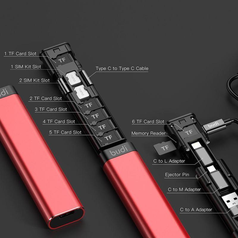 Hộp Đựng Thẻ Nhớ Đa Năng Thông Minh Cho Xiaomi Đầu Đọc Thẻ TF USB