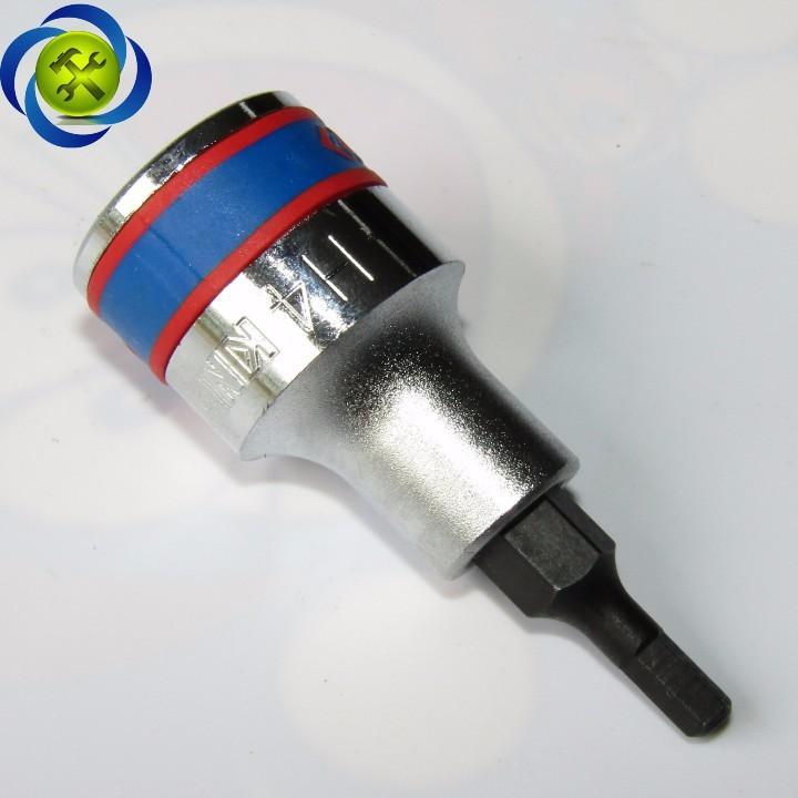 Tuýp lục giác 4mm Kingtony 402504 loại 1/2 dài 60mm
