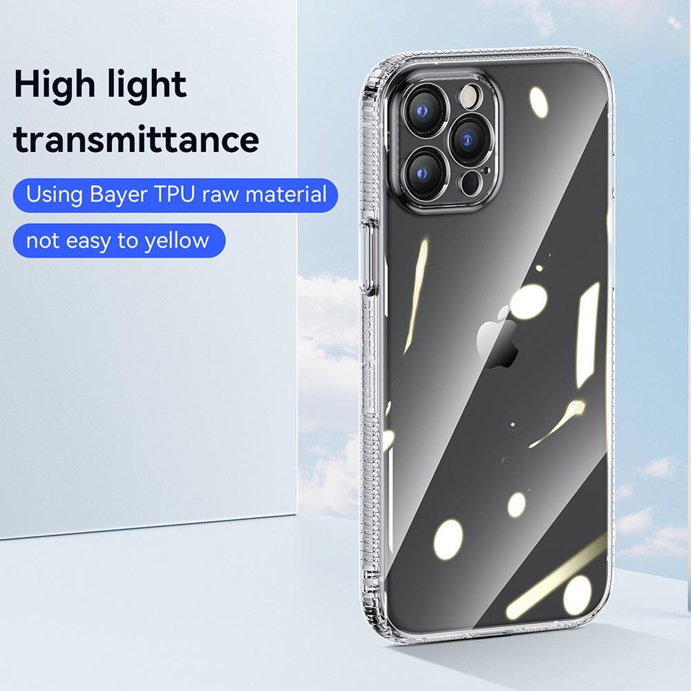 Ốp lưng cho iPhone 6 6s 7 8 Plus SE 2020 2022 X XR XS Max 11 12 13 Pro Max trong suốt chống sốc Fullbox