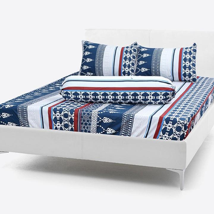 Bộ ga coton 100% tl cây thông xanh