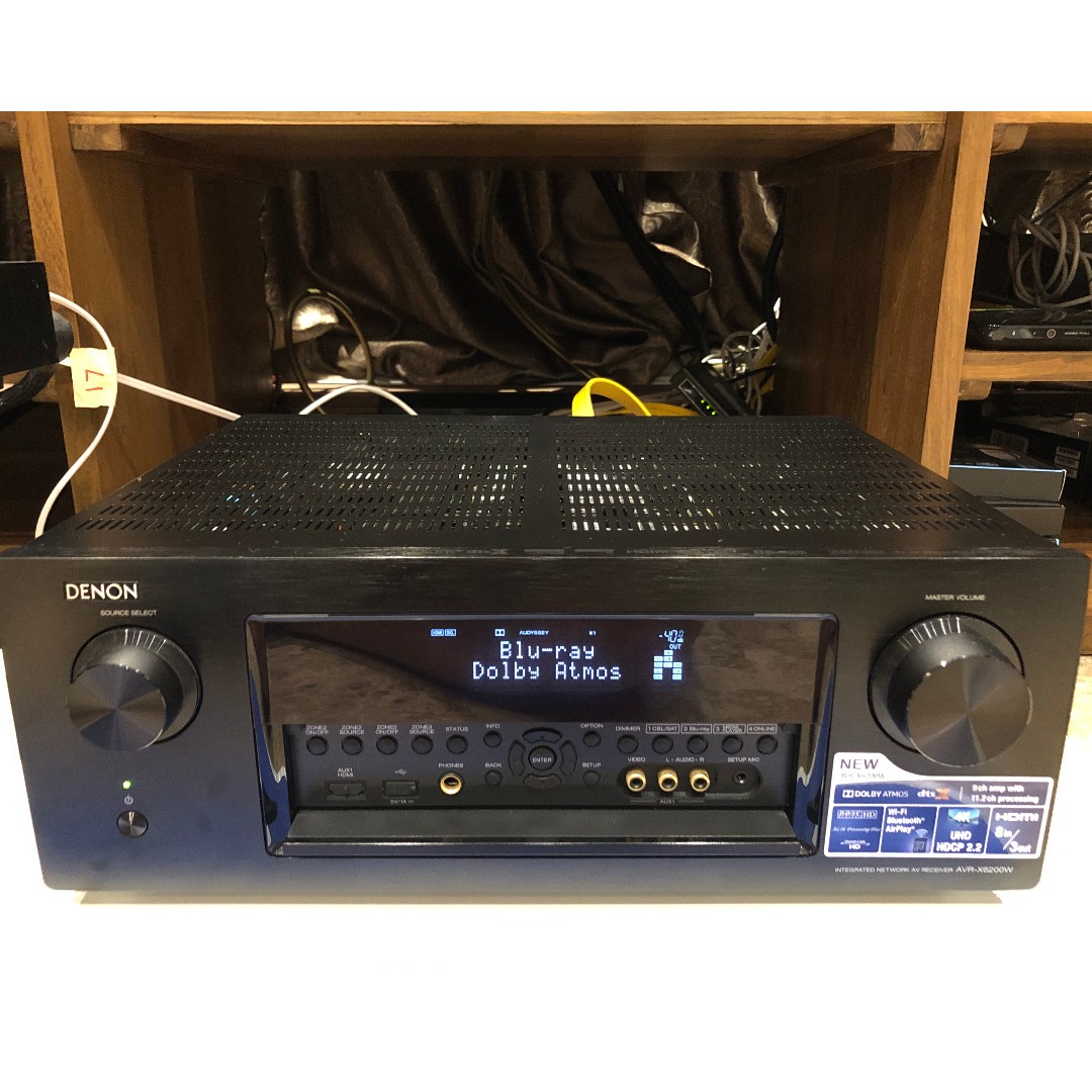 Ampli Cao Cấp Denon AVR-X6200W HÀNG CHÍNH HÃNG NEW 100%