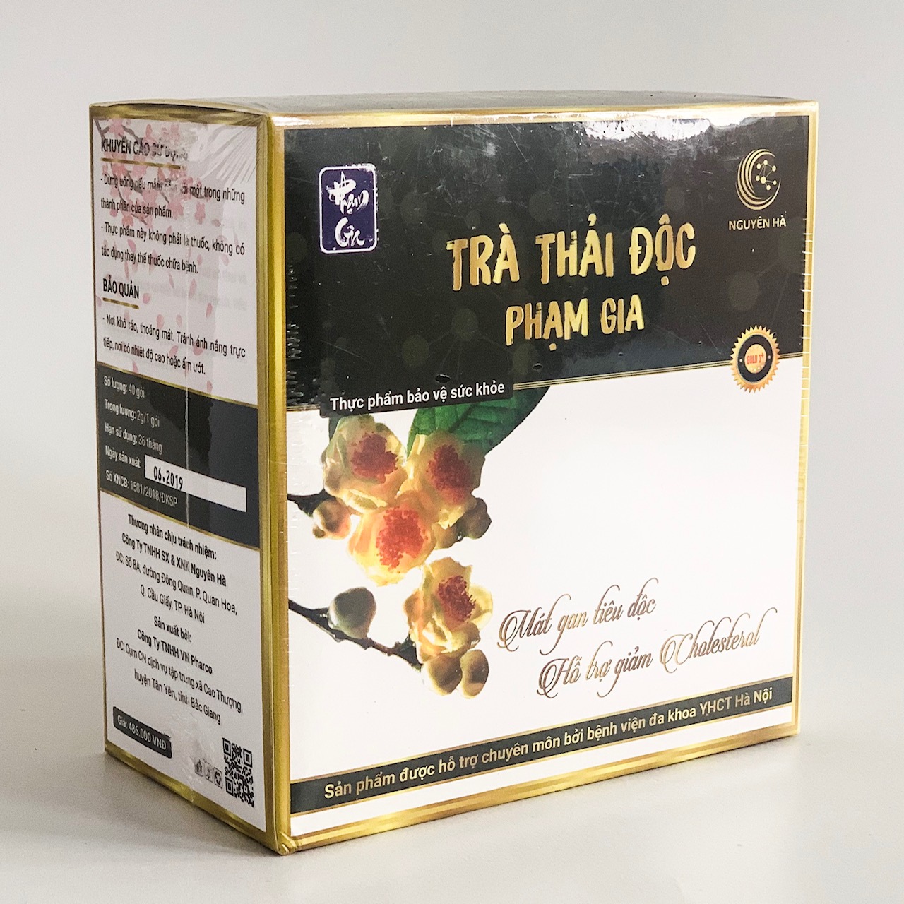 Trà thải độc Phạm Gia hộp 40 gói