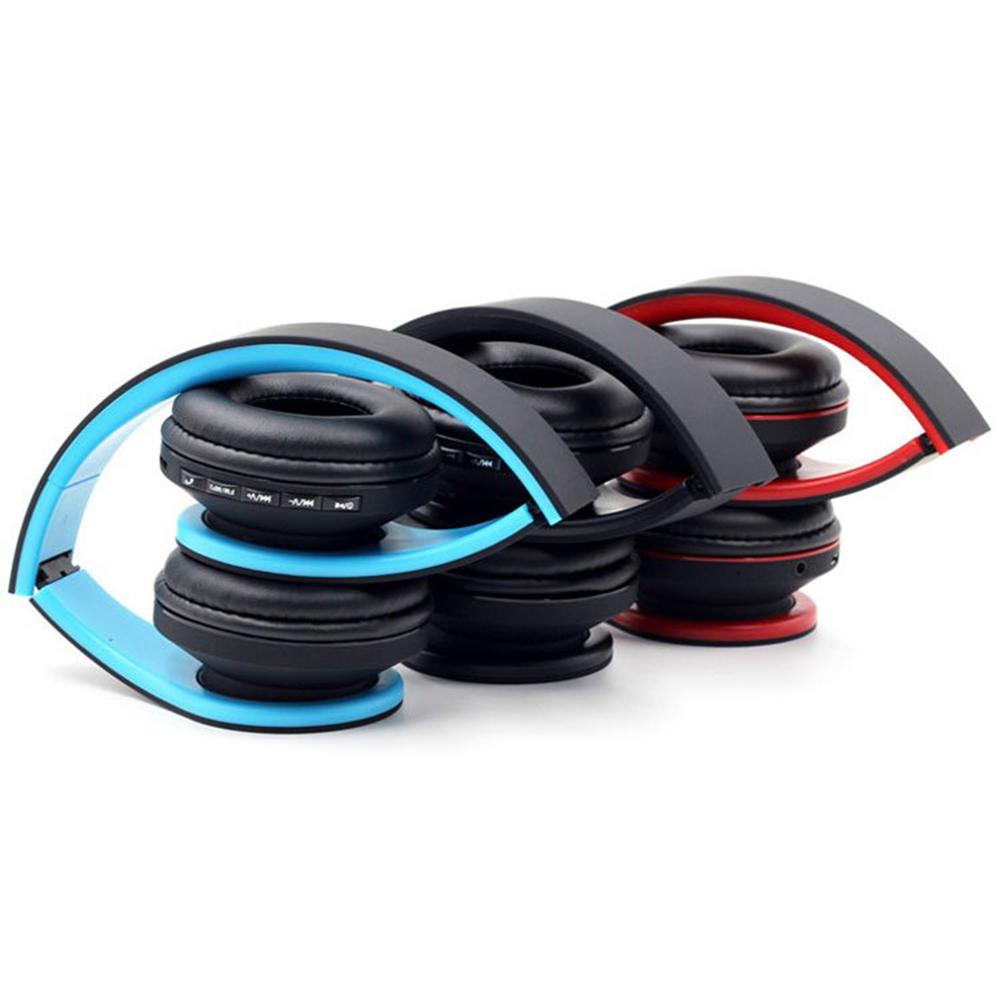 Tai nghe âm thanh nổi BT không dây Over-Ear / On-Ear Radio FM Radio 3.5mm Aux In Earphone với Giảm tiếng ồn