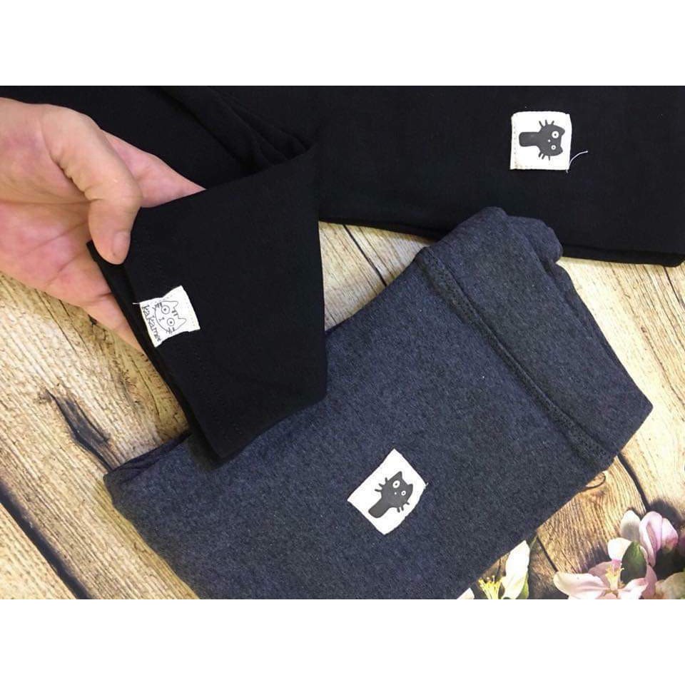 QUẦN LEGGING LÓT LÔNG  MÈO