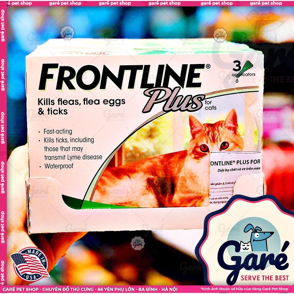 Nhỏ gáy Frontline Plus ngừa ve, rận tác dụng nhanh dành cho Mèo và Mèo con trên 8 tuần tuổi