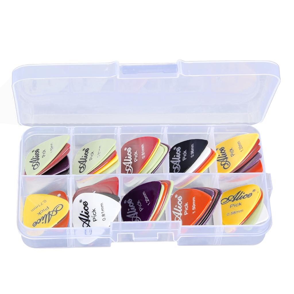 Tune Quick Change Capo Key Clamp&24pcs Picks For Acoustic Electric Guitar