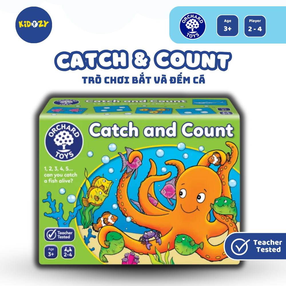 Trò chơi trí tuệ Catch and Count - Orchard Toys giúp trẻ làm quen với toán và kỹ năng quan sát