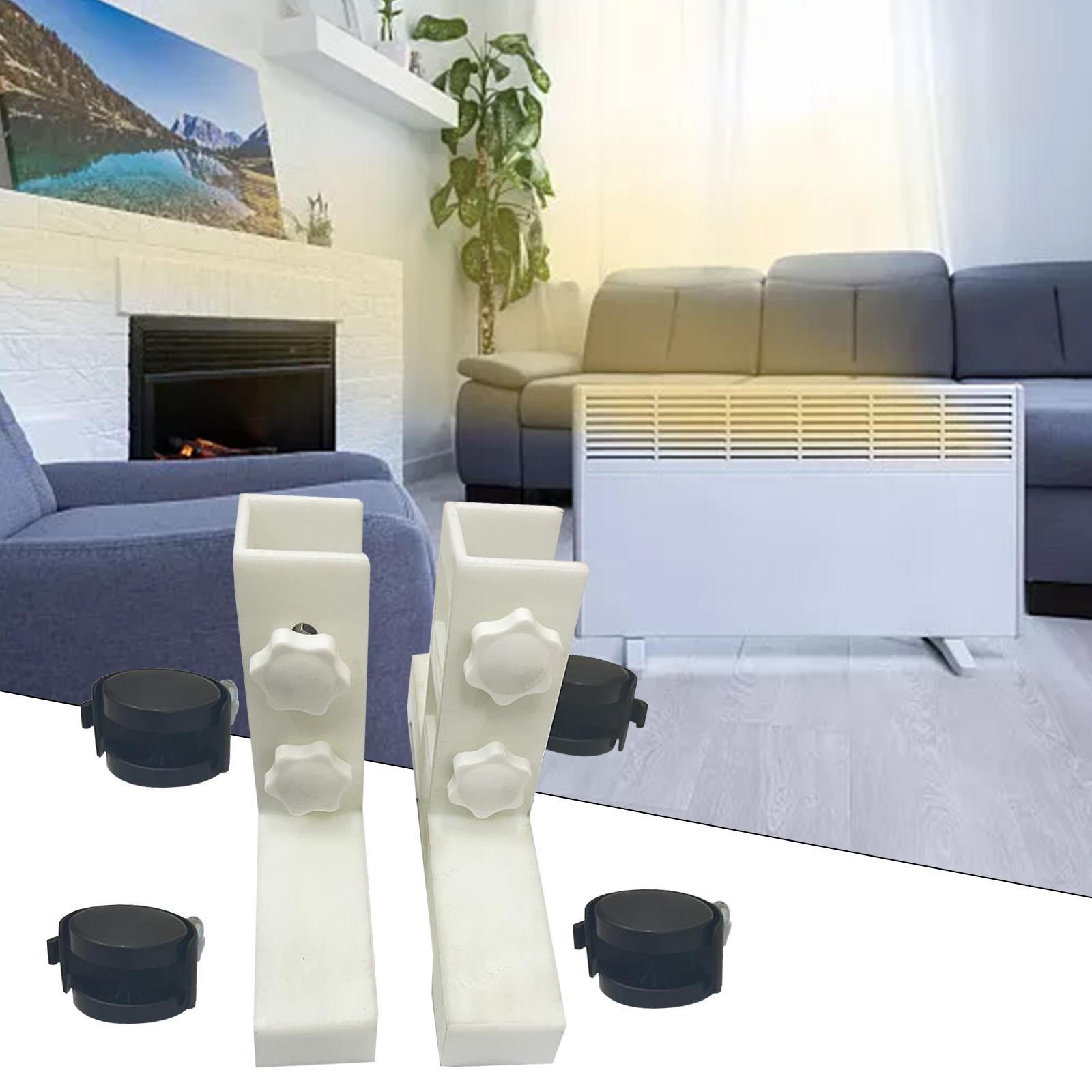 Feet for Infrared Heater, Feet, Sturdy Universal Portable Easy Install for Various Brands and Models with Frame Infrared Heaters Office