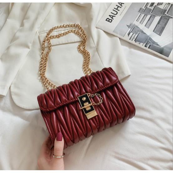 Túi đeo vai nữ trần trám chéo thời trang giá rẻ BAG U TTC18