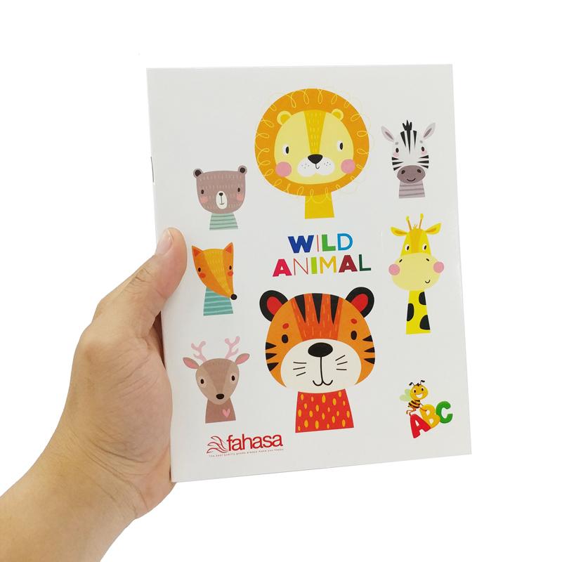 Tập Học Sinh Animal 5 Ô Ly 96 Trang 100gsm - FAHASA (Mẫu Bìa Giao Ngẫu Nhiên)