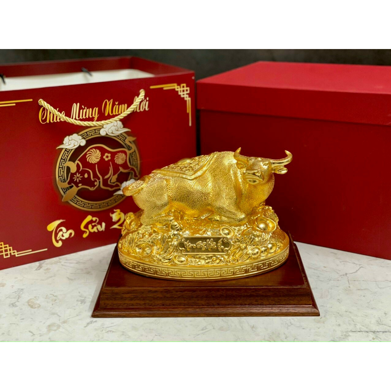 Trâu như ý - Trang trí để bàn