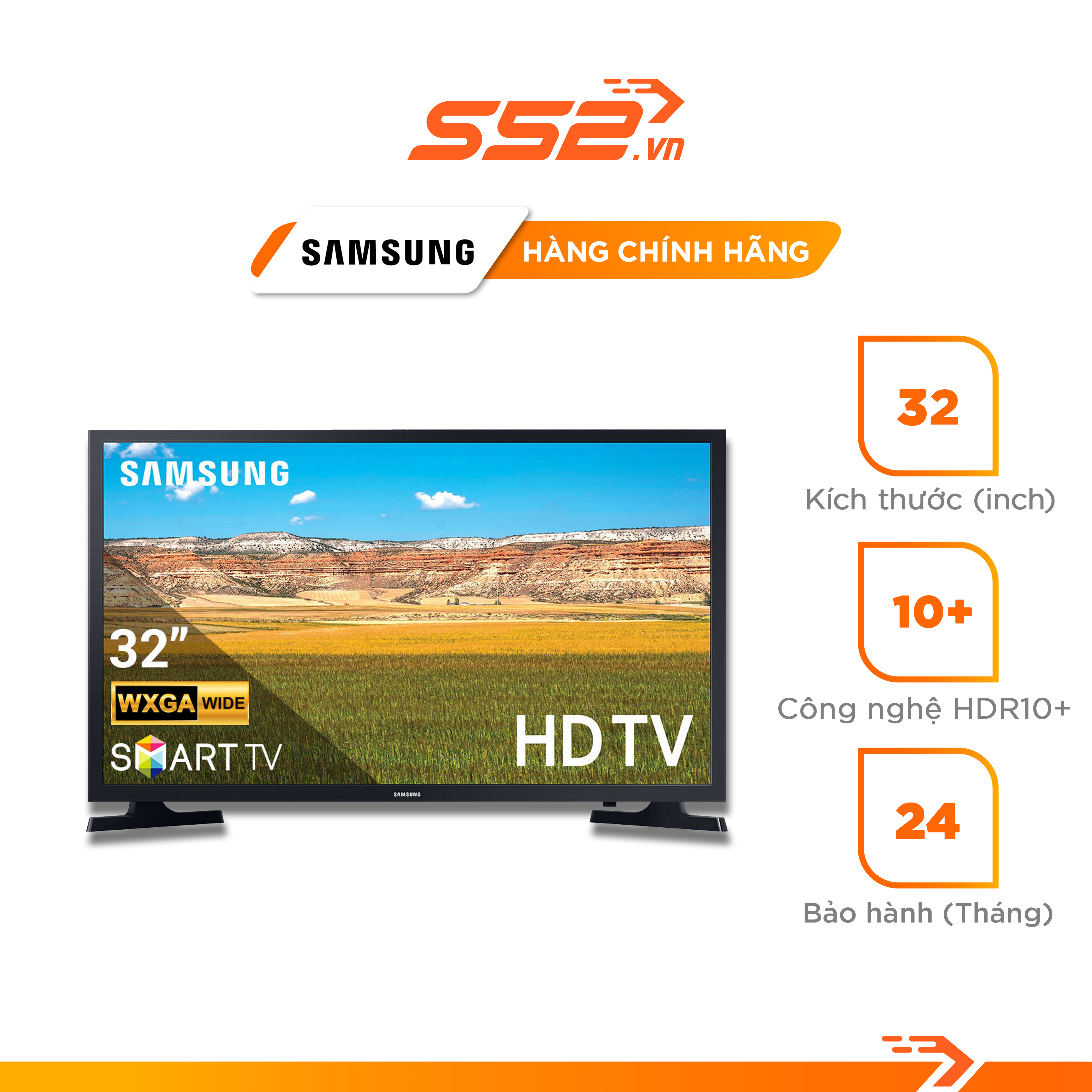 Smart Tivi Samsung 32 inch UA32T4500AKXXV - Hàng Chính Hãng