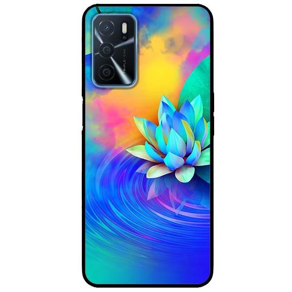 Ốp lưng dành cho Oppo A16 mẫu Sen Xanh Nước