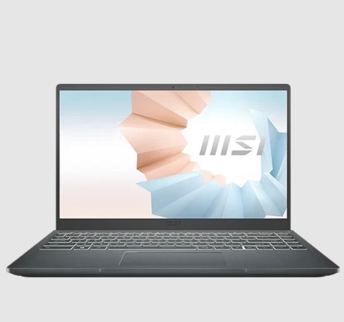 Laptop MSI Modern 14 B11MOU-1033VN ( i7-1195G7 Gen 11th | 8GB DDR4 | SSD 512GB PCIe | VGA Onboard | 14.1 FHD IPS | Win11| Gray) - Hàng Chính Hãng